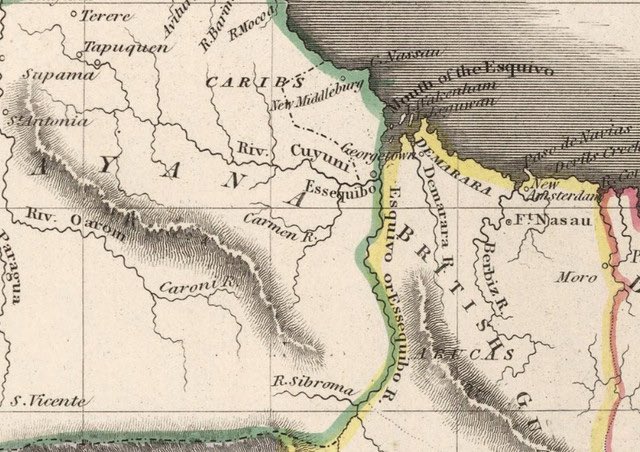Mappa britannica del 1841